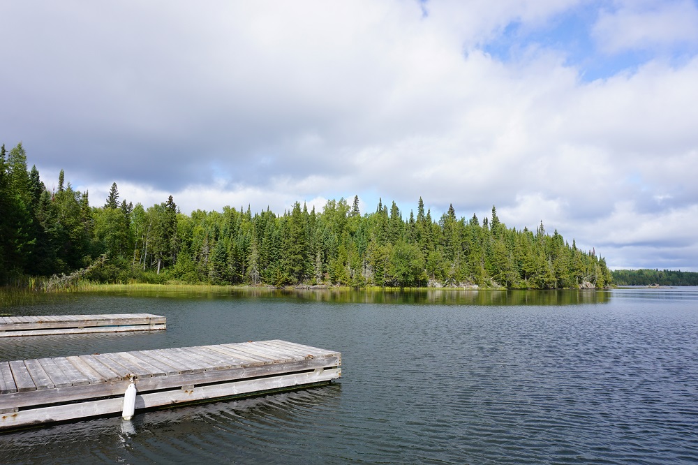 boat launch and docks