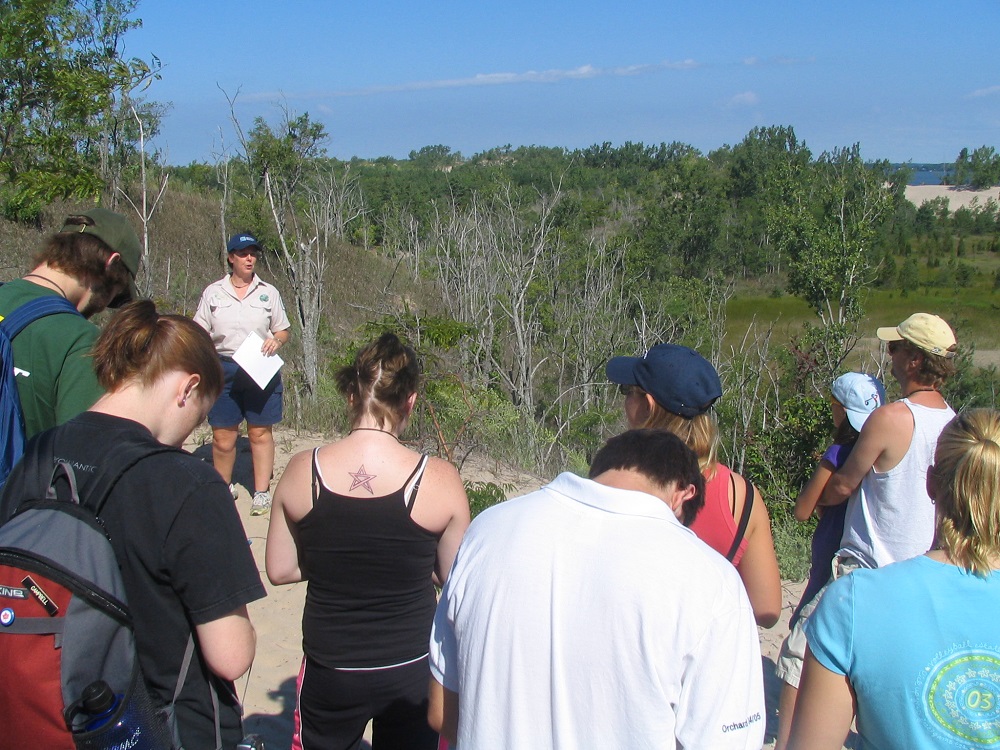 staff conducting discovery program