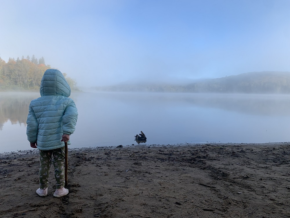 Child on beach