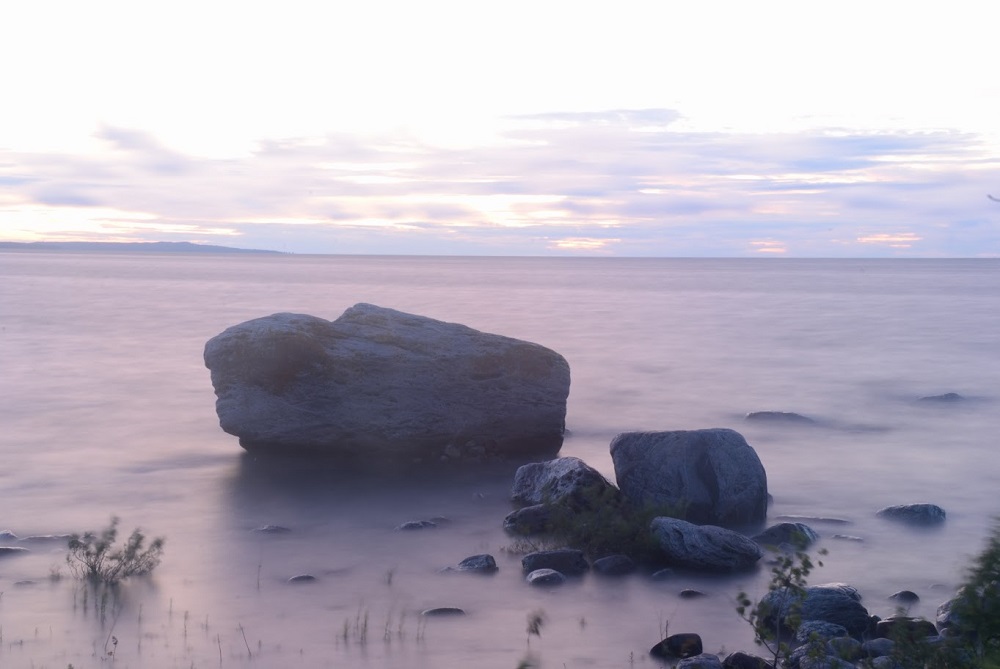 rocks on beach