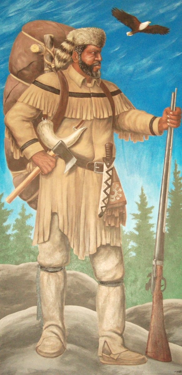 painting of voyageur