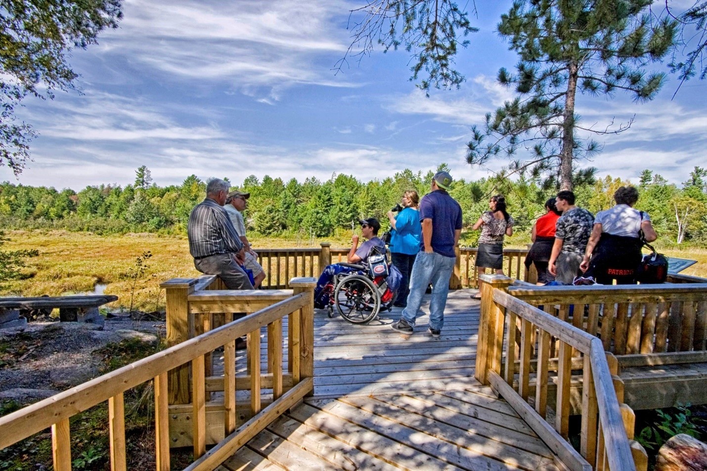 group at lookout