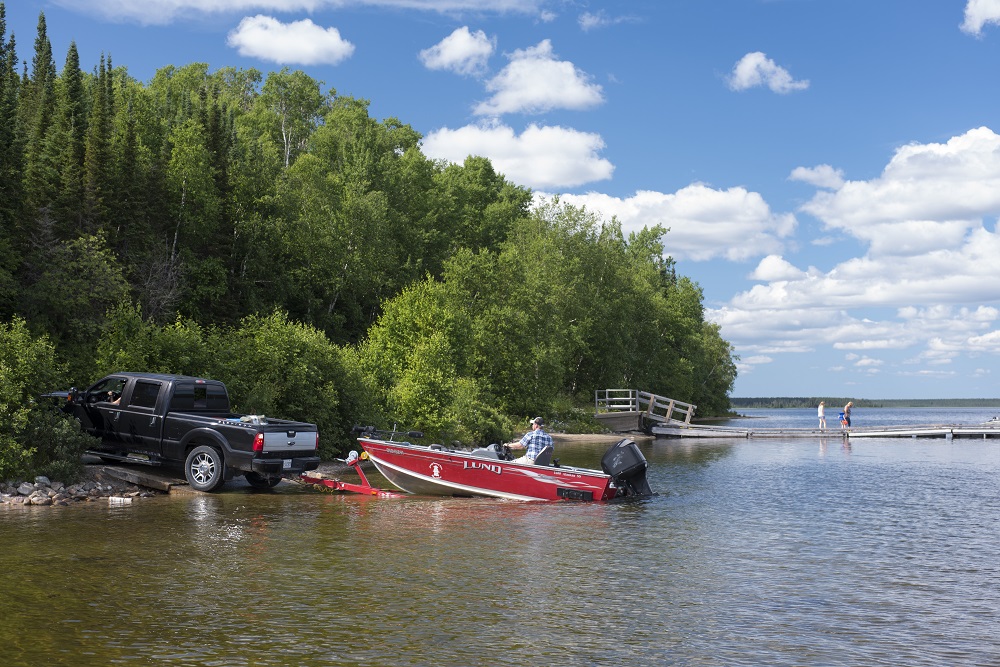 boat launch and dock