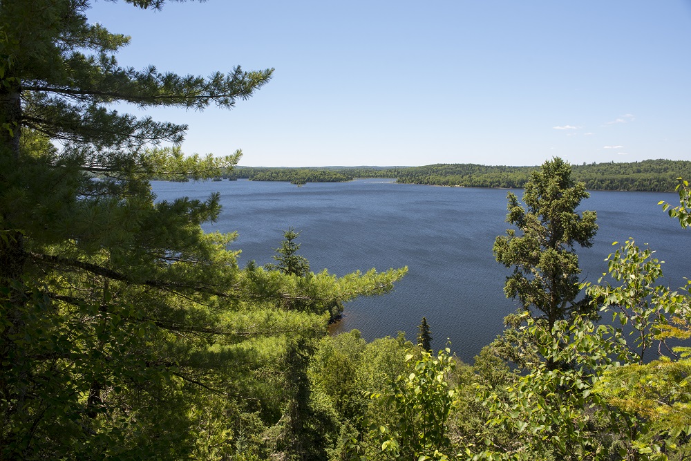 view of lake