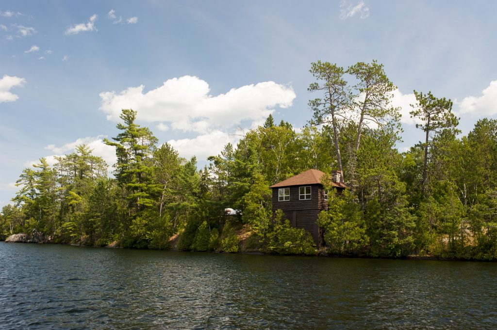 waterfront cabin