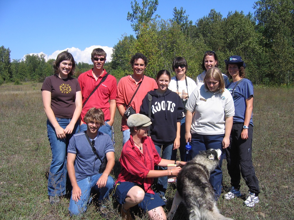 group of staffs posing for picture