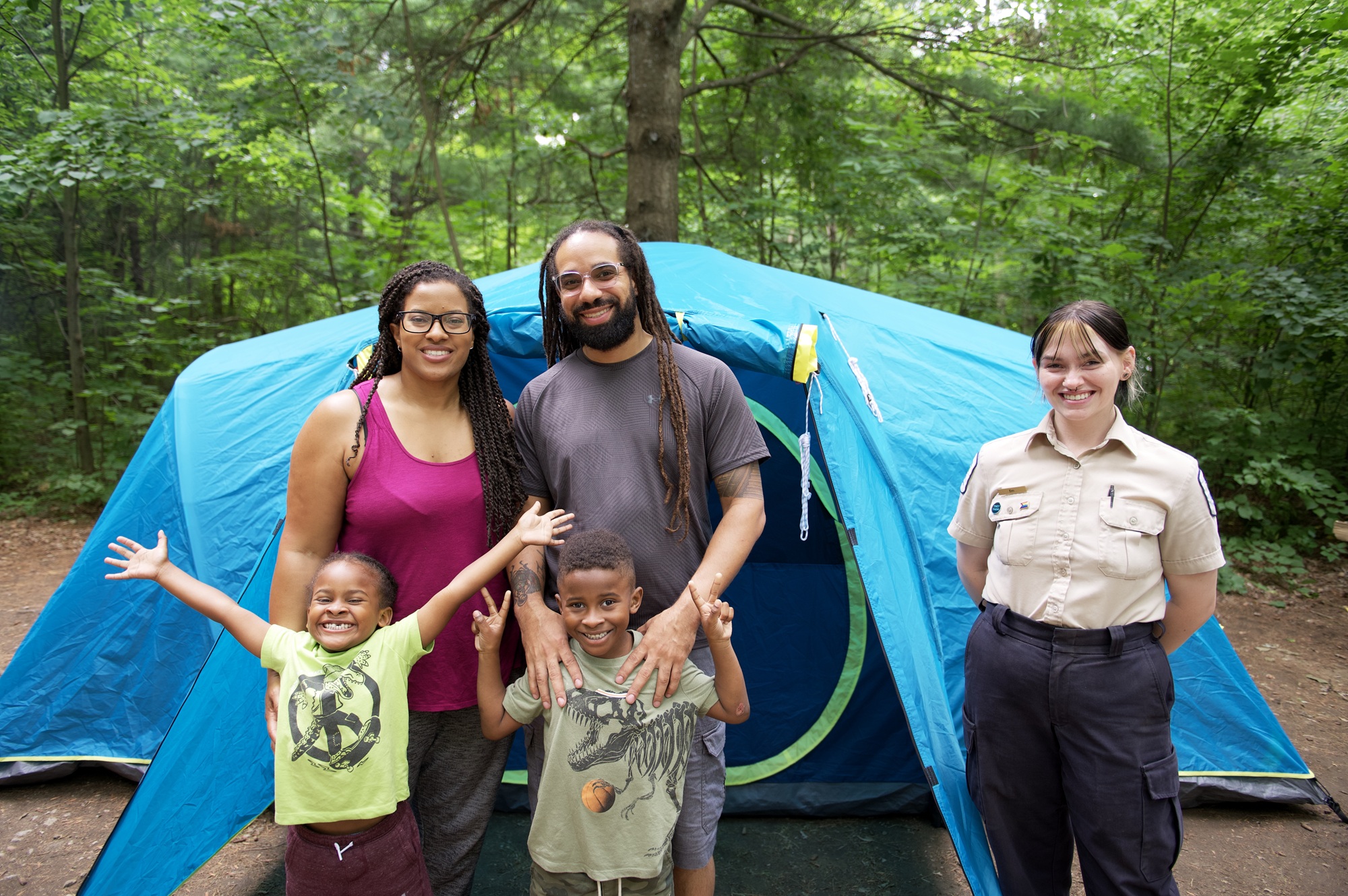 Family with LTC staff ambassador