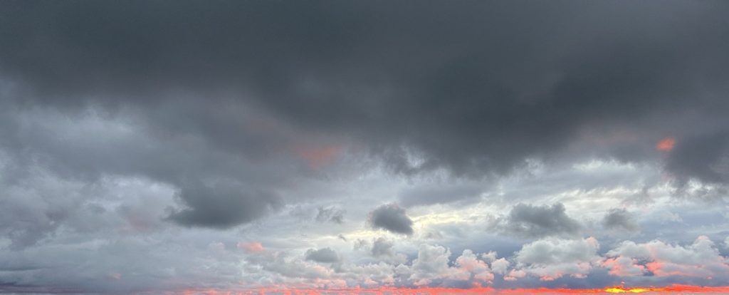 storm clouds rolling in