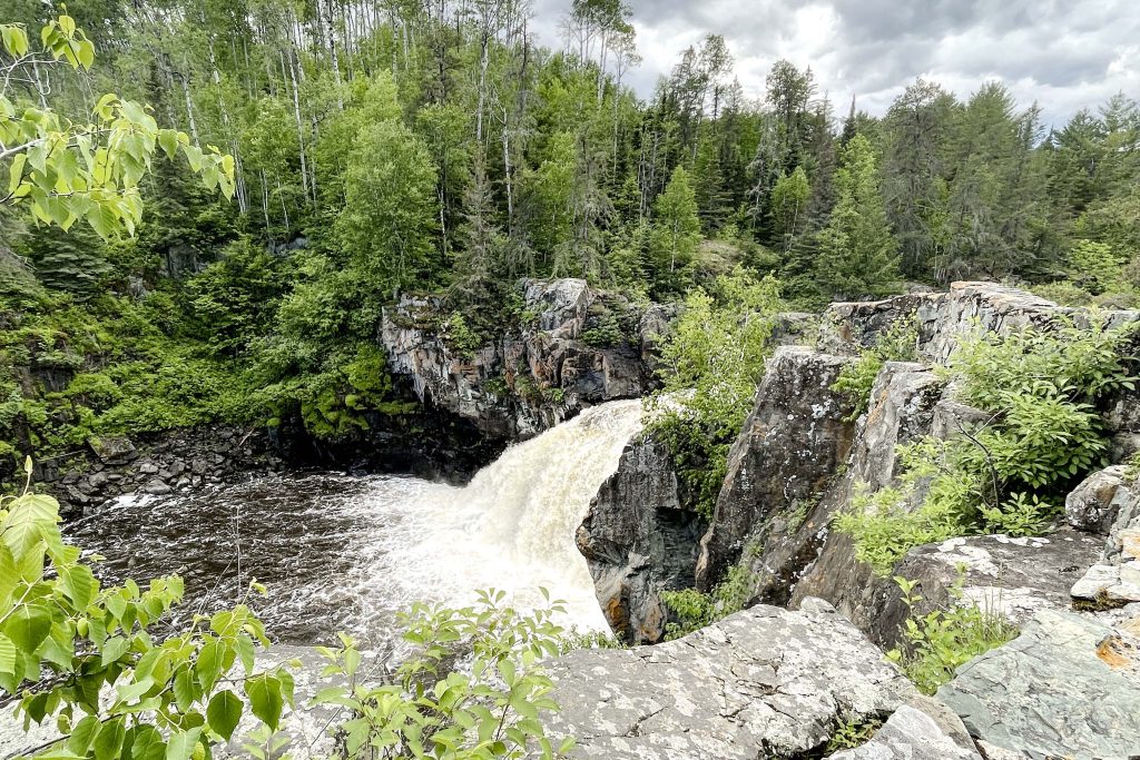 Waterfalls in forest